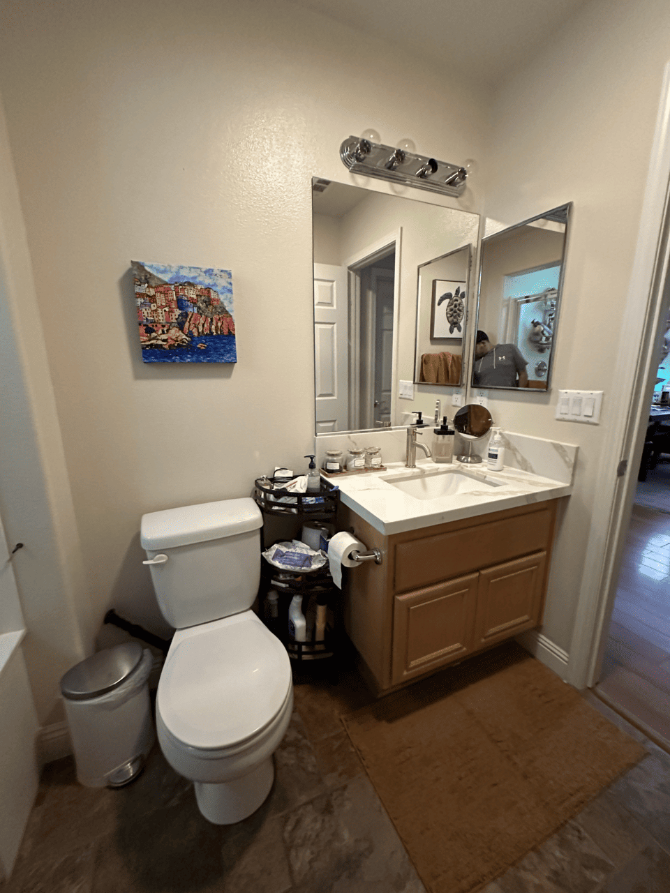 Before 2 Guest Bathroom Remodel Canyon Country_CA
