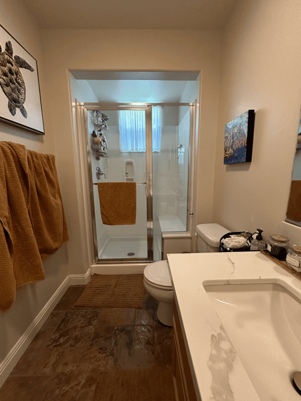 Before Guest Bathroom Remodel Canyon Country_CA