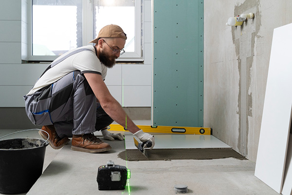 Professional tile installation and flooring services in Los Angeles by PICS